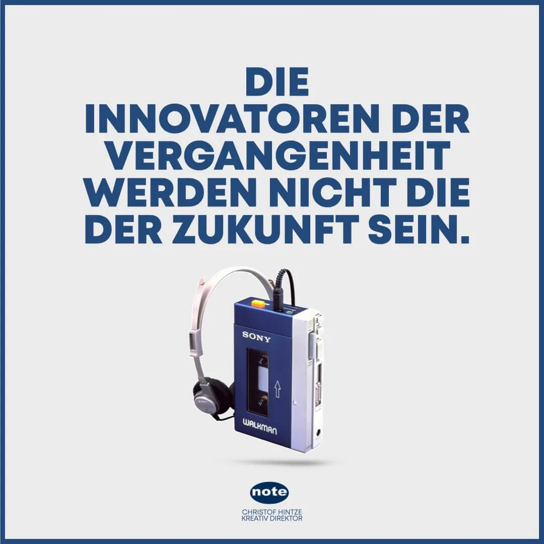 Christof Hintze Thinking Partner Kreativdektor Innovationen der Vergagenheit und der Zukunft